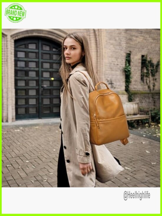 Genuine Leather Backpack Purse Anti-Theft Daypack Work Casual Travel main image 6